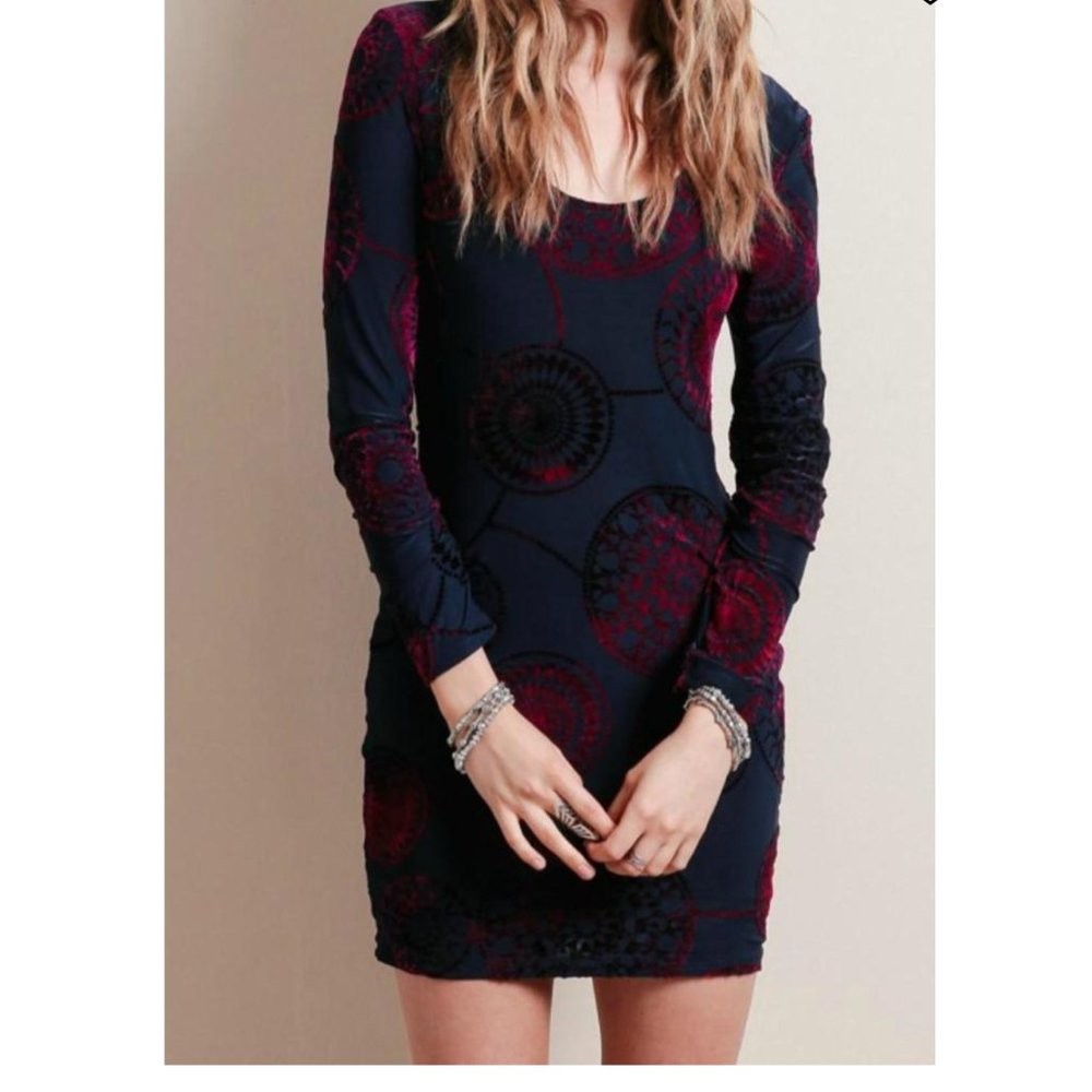 MINKPINK Women's Sunday Blues Mini Dress, Size XS